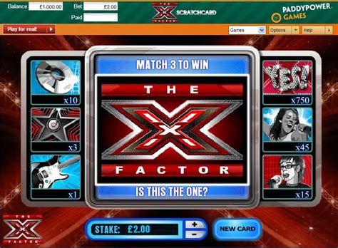 The x factor games casino Paraguay